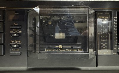 【O-2193】Nakamichi ナカミチ カセットデッキ RX-202 Vintage Nakamichi RX-202 Home Stereo Cassette Deck Unidirectional