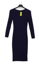 Topshop Bodycon Midi Dress UK8 in Purple