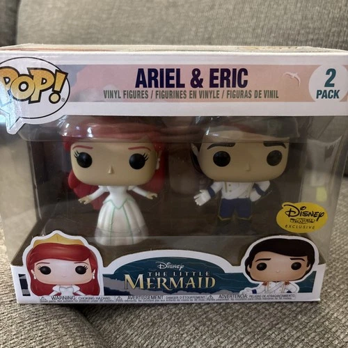 Funko Pop! Vinyl: Disney - Ever After Castle-2 Pack- Ariel&Eric - NIB
