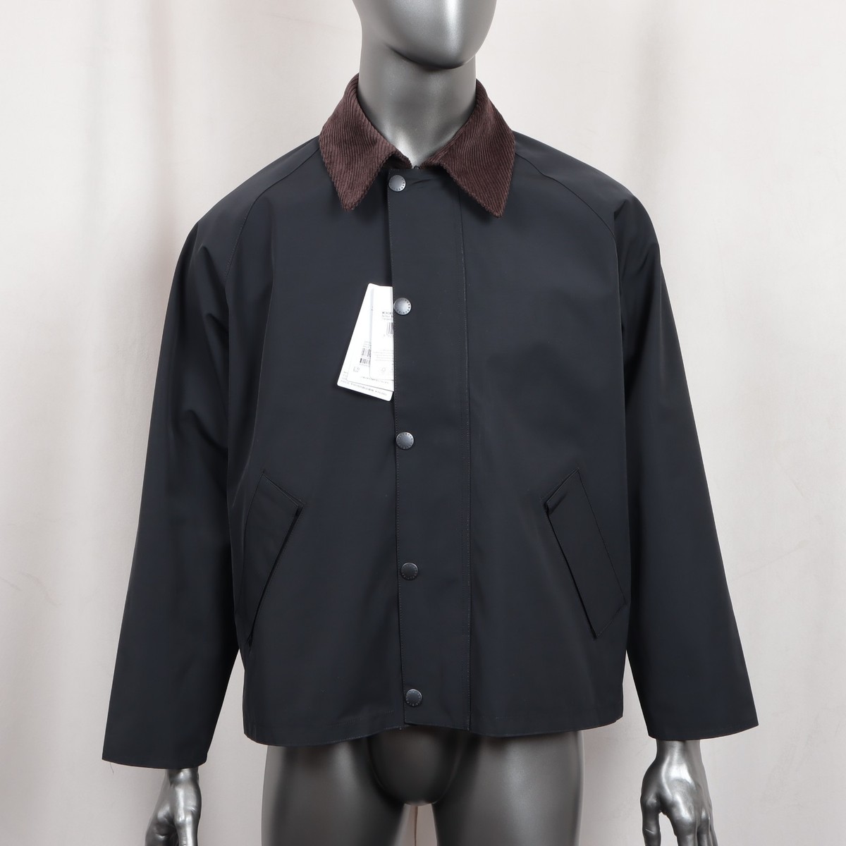BARBOUR TRANSPORT UNISEX REVERSIBLE BLOUSON BLACK | eBay Australia