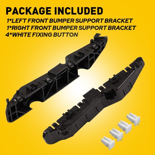 For 2015 2016 2017 Hyundai Sonata Front Bumper Cover Support Brackets Left Right - Bild 4 von 16