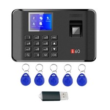 Fingerprint Time Clocks for Employees Small Business, Time Attendance Termina...