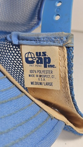 De colección UNC TARHEELS Carolina del Norte Camionero Snapback Malla Gorra NCAA Hecha en EE. UU. - Imagen 11 de 11