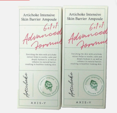 AXIS-Y Artichoke Intensive Skin Barrier Ampoule 1.01 oz PACK OF 2
