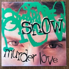 Snow / Murder Love Reggae LP 1995 US Original Vinyl with Wear