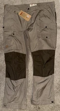 Fjallraven NEW Vidda Pro Ventilated Trousers Pants 42 x 30" (EU 58) Suede Brown