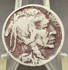 1915 U.S. Buffalo Nickel 5 Cents Coin