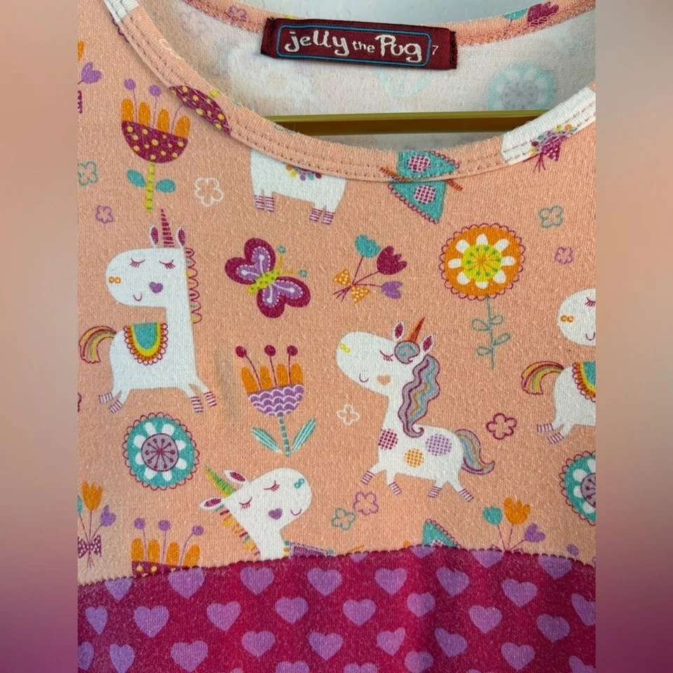Vestido Jelly The Pug Unicorn Collection Talla 7 Foto 3 de 4