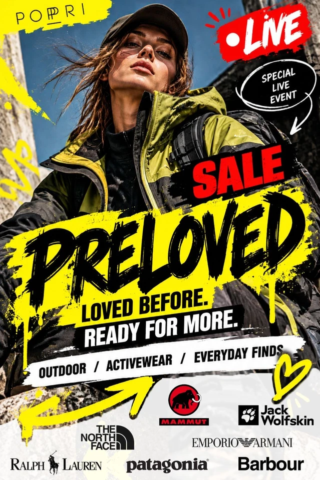 $1 STARTS! 👀🔥 PRELOVED LIVE | Outdoor, Activewear & Designer Finds💥