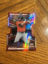 2023 Panini Elite Extra Edition #36 Cole Foster Prime Numbers A Die Cut 129/200