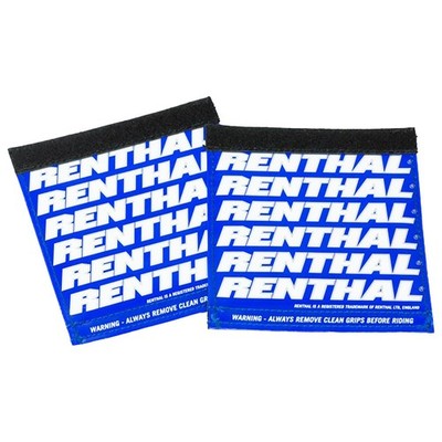 Renthal G253 Team Clean Grip Covers Blue/Silver/White