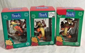 Vintage Kmart Winnie the Pooh Tigger Ornaments Lot of 3 Read description