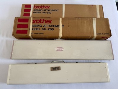 4 x Strickmaschine Brother KH840 & KR260 & KH930 & KH260