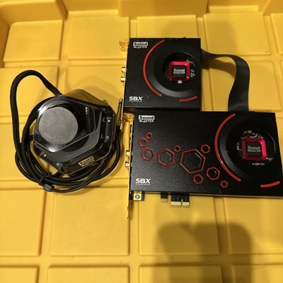 Creative Sound Blaster ZxR PCIe Audio Card with Headphone Amp and Control Module