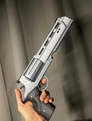 Resident Evil 9 Requiem 2026-Leon's Revolver Requiem 1:1 Prop Cylinder Works
