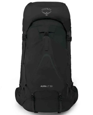 Osprey Aura AG LT 50L Damen Rucksack Backpack schwarz Wandern Walking Gr. M/L