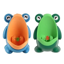 Children Urinal Cute Cartoon Funny Aiming Target Wall Mounted Pee
