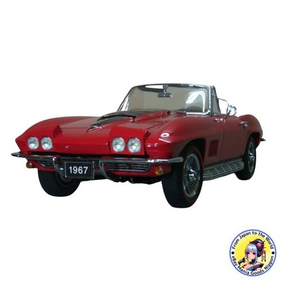 Chevrolet Corvette C2 Sting Ray 1/12 1967 Franklin Mint with Box Top Base Manual