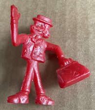 Vintage JEAN PASSEPARTOUT Red Cereal Premium 1972 Around The World In 80 Days