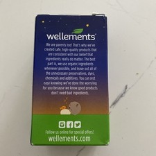 Wellements Organic Nighttime Baby Tooth Oil Dietary Supplement 0.5Fl Oz 15ml