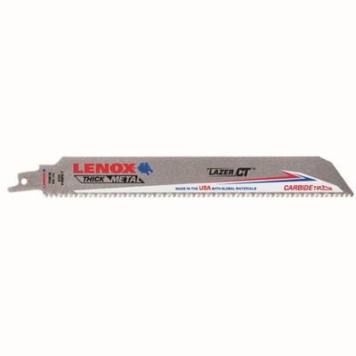 LENOX Säbelsägeblatt LAZER CT  225mm für >2mm Edelstahl, Gusseisen, Metall