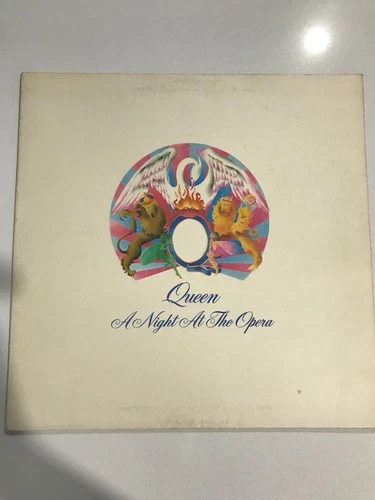 Vintage LP Vinyl Record Queen - A Night at the Opera - Ex Cond