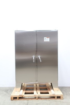 Hoffman A74H6018SSLP3PT Stainless 2-door Enclosure 74in X 60in X 18in