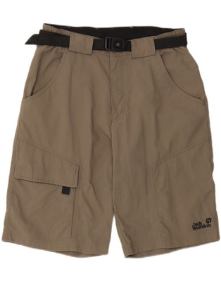 JACK WOLFSKIN Herren Cargo Shorts W30 Medium Khaki Polyamid OF14
