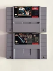 Super Nintendo SNES Star Wars/ Return of the Jedi Game Lot Tested