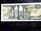 1989 MEXICO 🇲🇽 2000 PESO BANKNOTE SERIES DF — photo 5