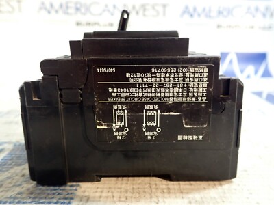FUJI Auto Breaker EA33AC EA33AC-02074 20 amp 440 volt Feed Thru