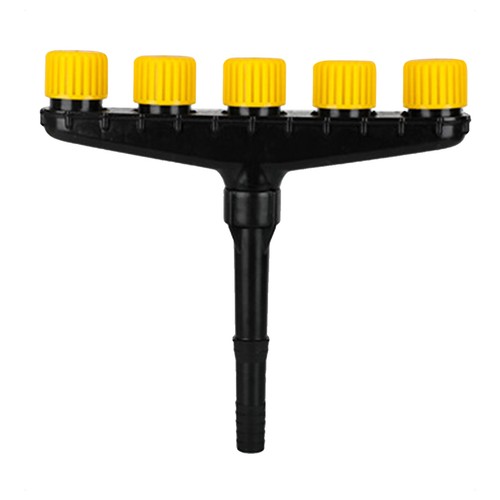 Garden Sprinkler Adjustable Multi-head Sprinkler Head Multi-Tips Lawn F9I0