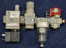 SMC AV2000-N02-5DZ Soft Start Valve, Regulator, Filter, LOTO Relieving shutoff