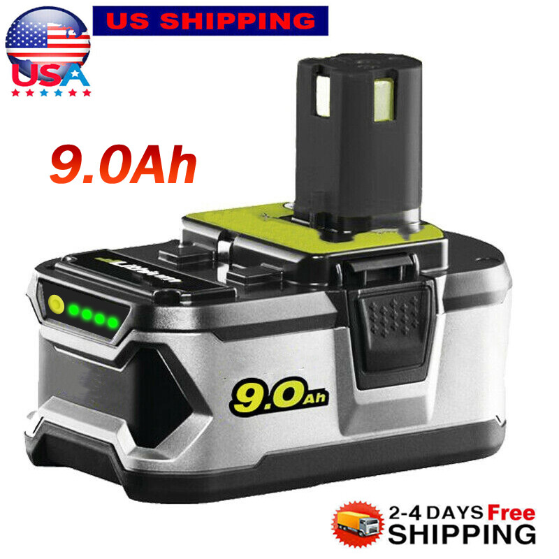 For RYOBI P108 18V One Plus High Capacity 9.0Ah Battery 18Volt Lithium-Ion New