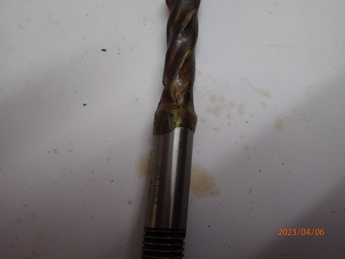 8 mm Titman Spiral einflutig mit nach oben gerichtetem Scherwinkel für den Einsatz auf Aluminium, PVC - Bild 3 von 6