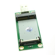 CABLECY LAN Wireless WWAN MINI PCI-E to USB Adapter Card SIM Card Slot Module