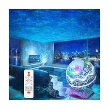 Rossetta Star Projector, Galaxy Projector for Bedroom, Remote Control & White...