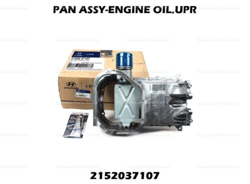 ⭐OEM⭐ Engine Oil Pan Upper 2152037107 for Hyundai Tiburon Tucson Kia Sportage - Picture 1 of 6