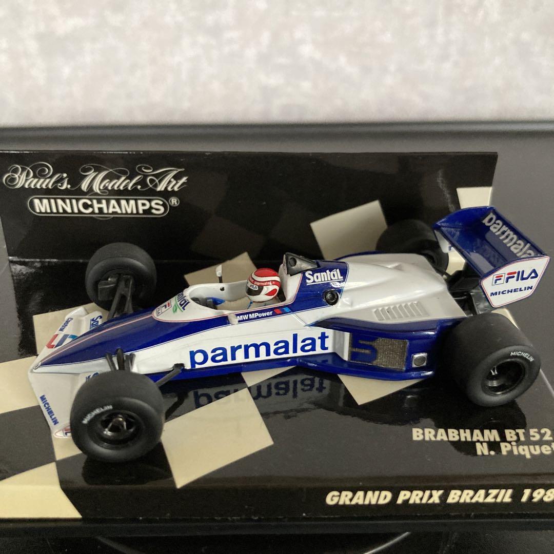 ミニチャンプス　ブラバムＢＴ52Ｂ Minichamps 1/43 F1 Brabham Bt52 Nelson Piquet | eBay