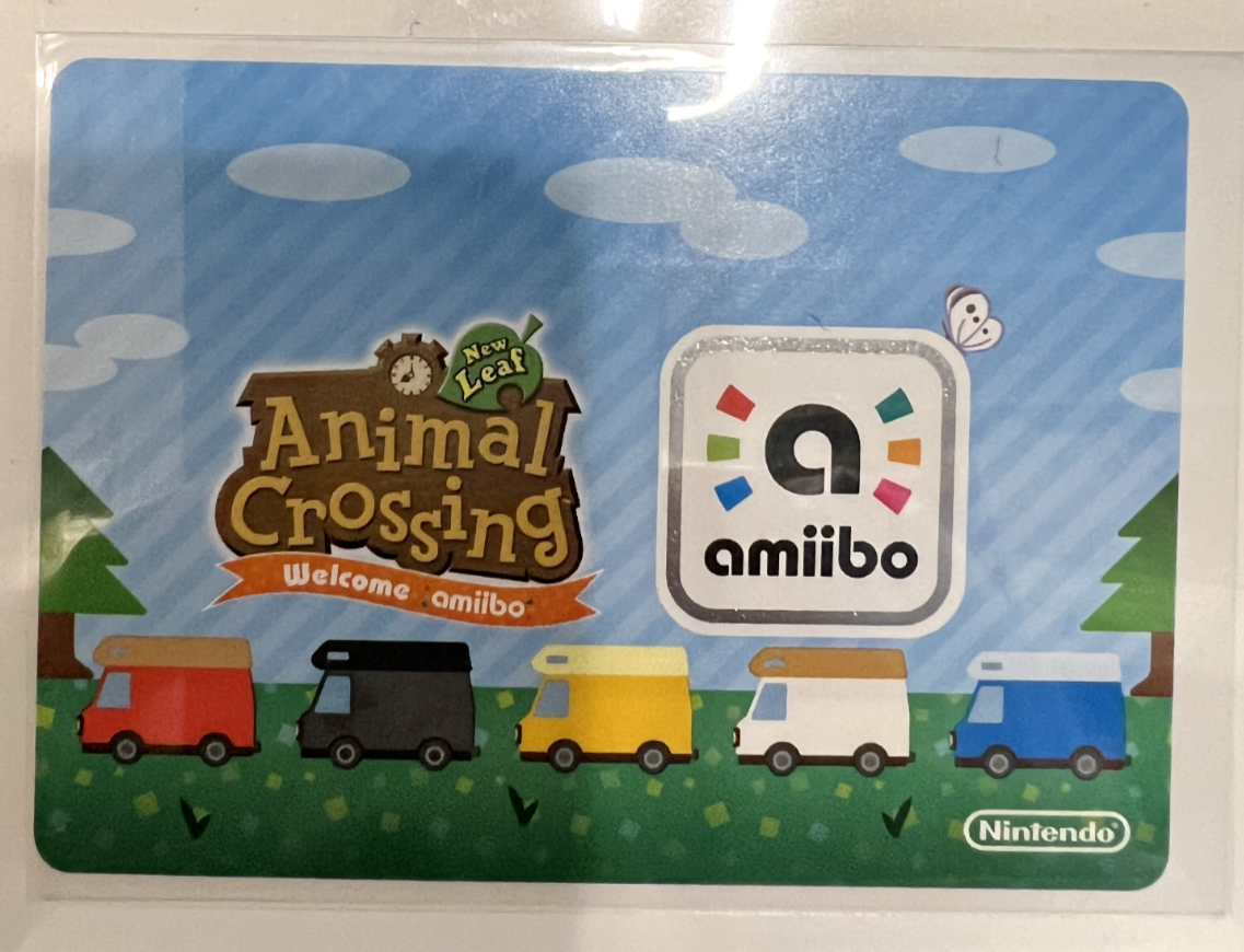 40 Tad 40 Animal Crossing Welcome Amiibo New Leaf RV Series Card