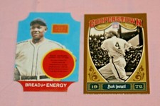 BUCK LEONARD LOT OF 2 2013 GOLDEN AGE BREAD #9 2013 COOPERSTOWN #28 HOMESTEAD