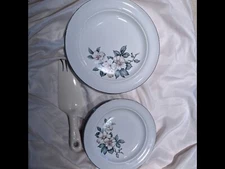 Eastern China USA Dogwood China Set-1 Dinner Plate, 6 Dessert Plates