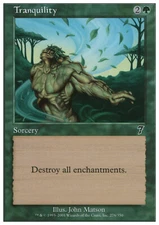Magic the Gathering MTG Tranquility (276) Seventh Edition   LP