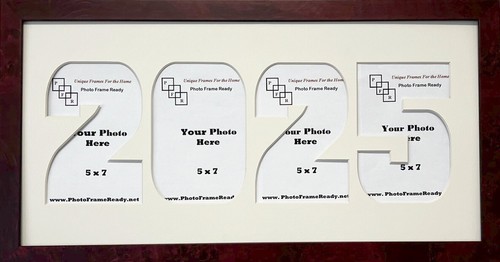 Graduation Year 2025 Collage Photo Frame for 4 - 5x7 Photos - Picture 2 of 3