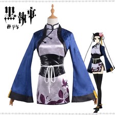 Black Butler Ranmao Cosplay Costume Halloween Carnival Suits Fancy Dress Outfits