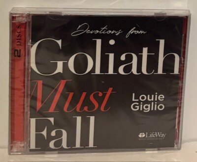 CD Louie Giglio Devotions From Goliath Must Fall 2018 Passion New Sealed 2 Disc