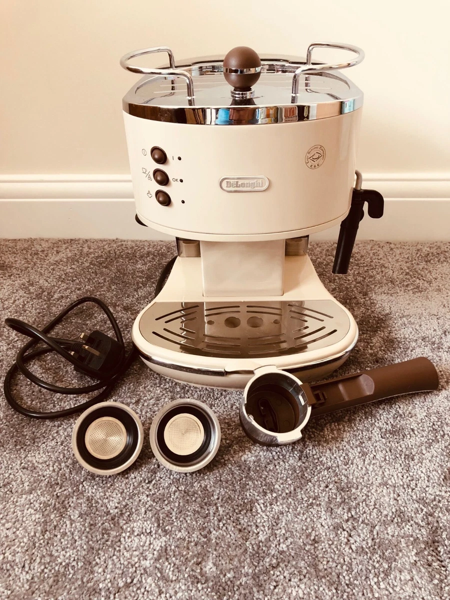 De Longhi Icona Espresso Coffee Machine ECOV310.BG Cream