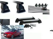 BARRE PORTATUTTO MERCEDES CLASSE C COUPE' C205 ANNO 2018+PORTASCI 4 PAIA ALLUMIN