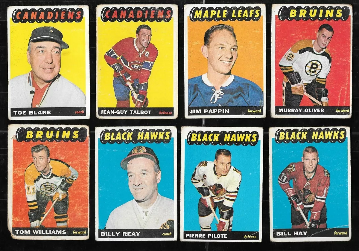 1965-66 TOPPS HOCKEY NHL #66 Checklist 30% Unmarked (1-66) VG-EX