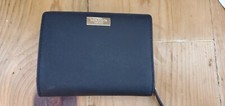 Kate Spade Bi Fold Wallet BLACK  Leather